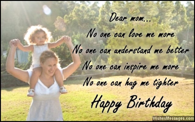 Birthday Wishes for Mom: Quotes and Messages â€“ WishesMessages.com  best birthday wishes quotes for mom