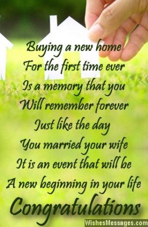 New Home Wishes Quotes. QuotesGram