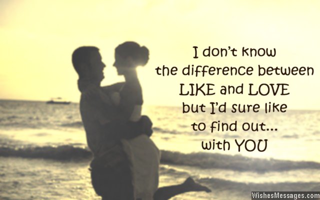 Sweet love quote for a crush