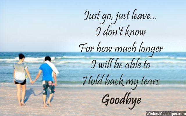 How To Say Goodbye To My Boyfriend