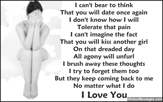 I love you poems for ex-boyfriend | WishesMessages.com