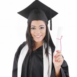 Graduate girl