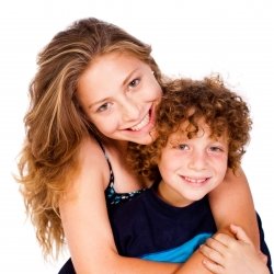 Adorable picture of young nephew and aunt