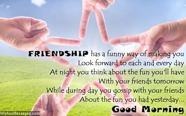 good morning thoughts for best friend