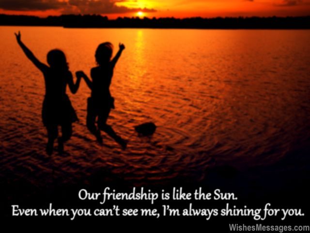 Sweet friendship quote for best friend birthday card