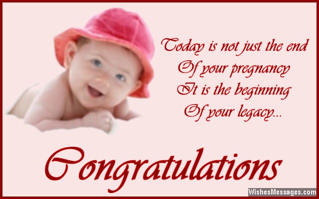 Congratulations for Baby Boy: Newborn Wishes and Quotes – WishesMessages.com