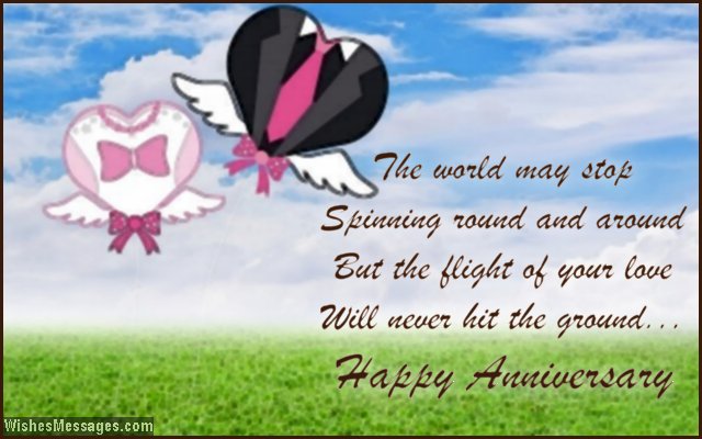 First anniversary wishes for couples WishesMessages.com