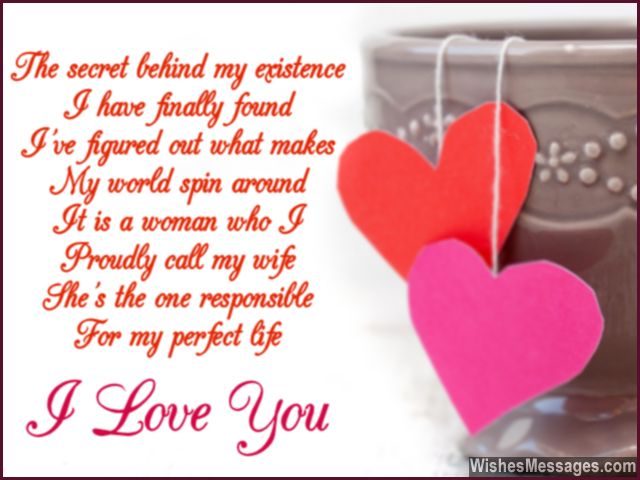 Quotes my wife poems Beautiful Love