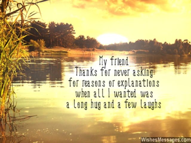 Thank You Messages for Friends Quotes and Notes