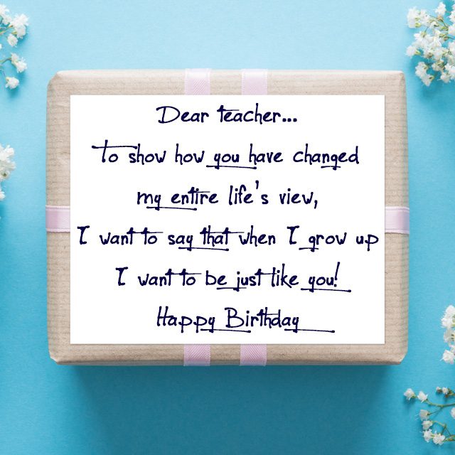 Ways To Say Happy Teachers Day