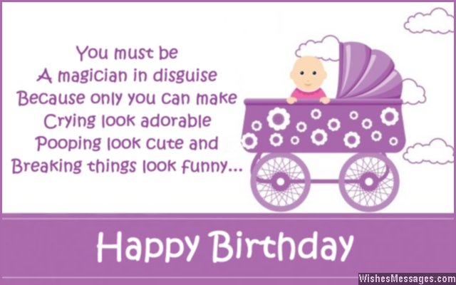 1st Birthday Wishes First Birthday Quotes And Messages