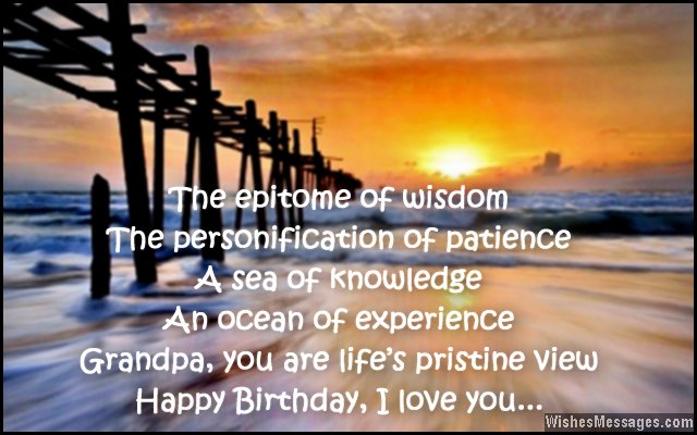 Birthday Wishes For Grandpa Birthday Messages For Grandfather Wishesmessages Com