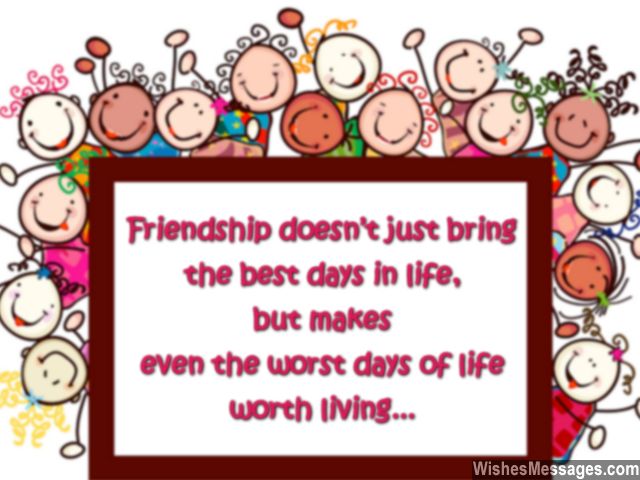 Love Messages for Friends Friendship Quotes – WishesMessages.com