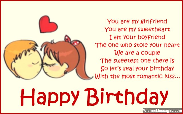 Birthday Poems For Girlfriend Wishesmessages Com