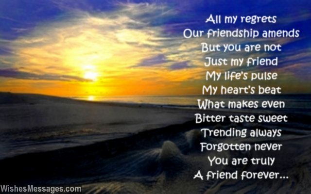 short poems about friendship for teenagers