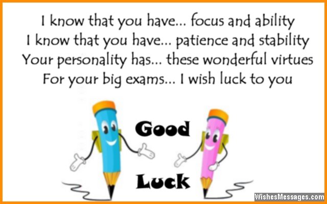 how to matric know result Poems: Good Best Luck Inspirational and Wishes Exam