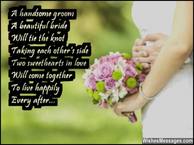 What To Say To The Bride And Groom In A Card