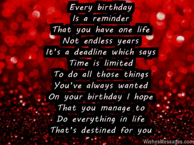 40th Birthday Poems Wishesmessages Com