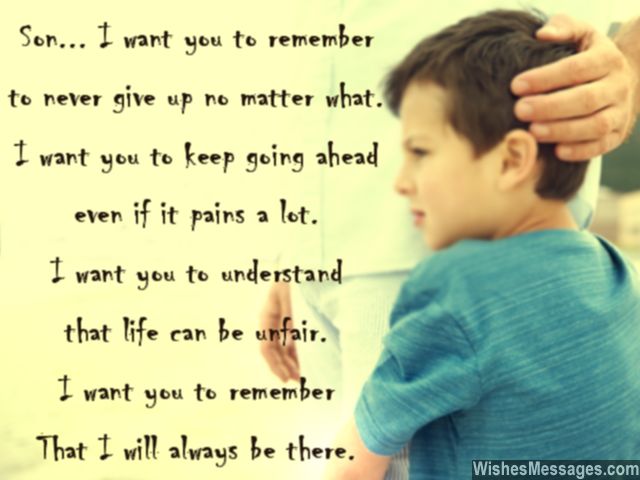 I Love You Messages for Son: Quotes – WishesMessages.com