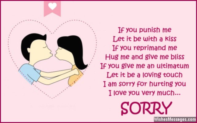 I Am Sorry Poems For Wife: Apology Poems For Her – Wishesmessages.Com