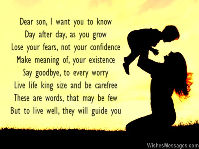 I Love You Poems for Son