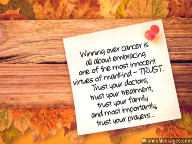 Inspirational Quotes for Cancer Patients: Messages and Notes