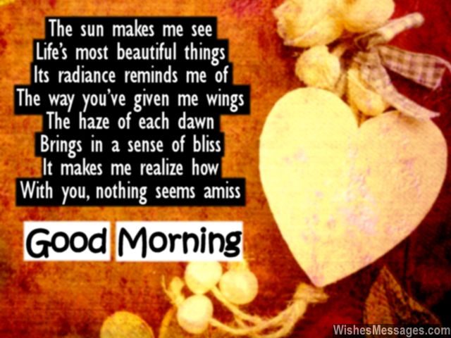 Good Morning Poems for Girlfriend: Poems for Her – WishesMessages.com