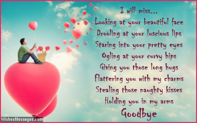 Goodbye poems for girlfriend – WishesMessages.com