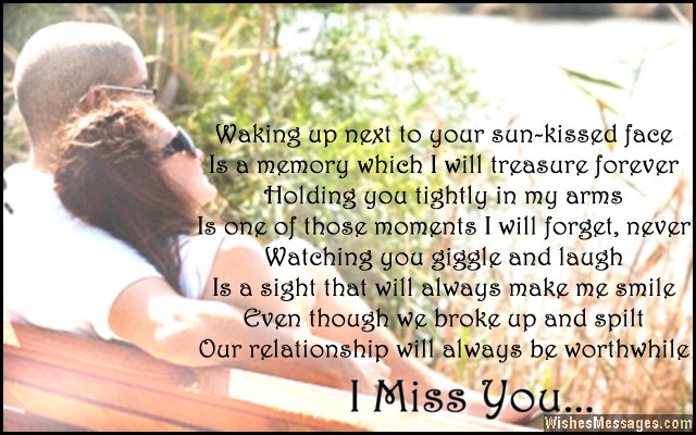 I Miss You Poems for Ex-Girlfriend: Missing You Poems for Her