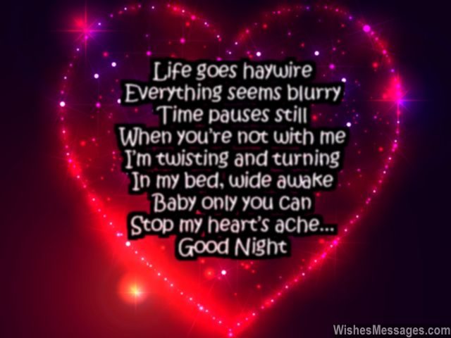 Good Night Poems for Girlfriend: Poems for Her – WishesMessages.com