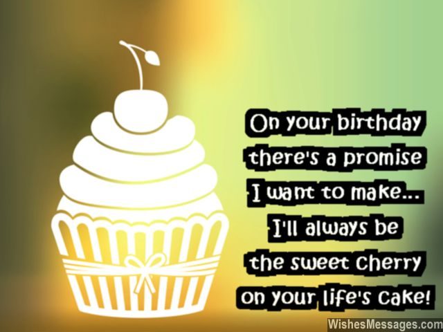 Sweet birthday wishes for boyfriends greeting card