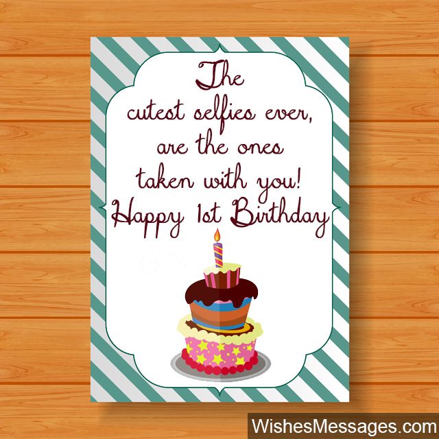 1st Birthday Wishes First Birthday Quotes And Messages