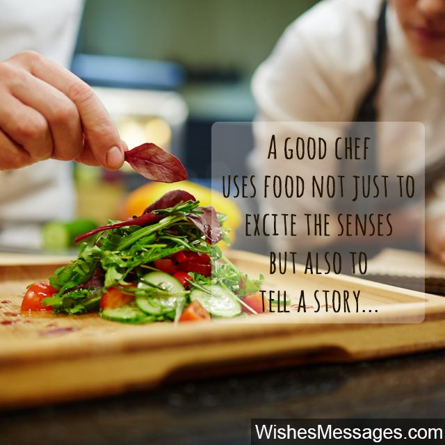 Inspirational Quote For Chefs Food Tells A Story 640x640 