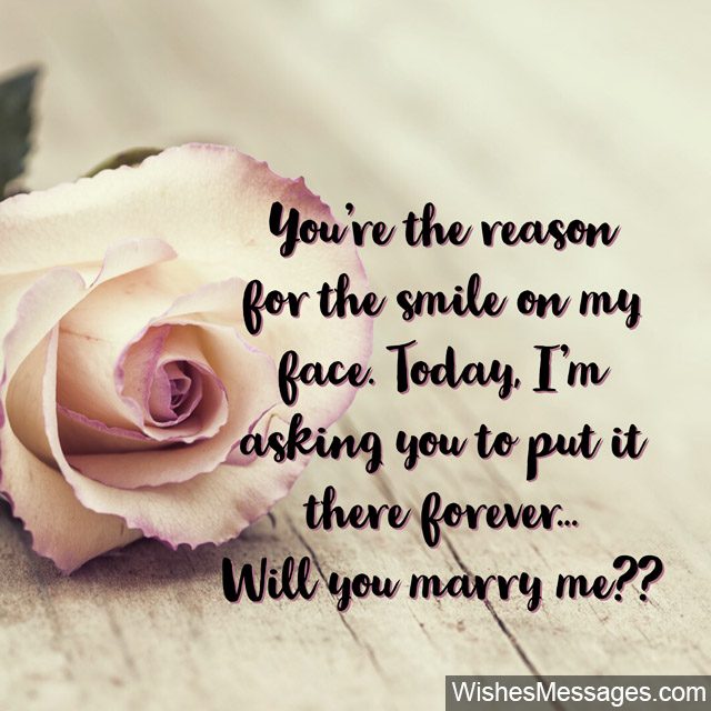 Will You Marry Me Quotes Proposal Messages For Her Wishesmessages Com